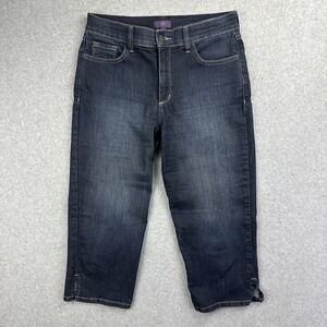 NYDJ Not Your Daughters Jeans Crop‎ Capri Lift Tuck Technology Size 8